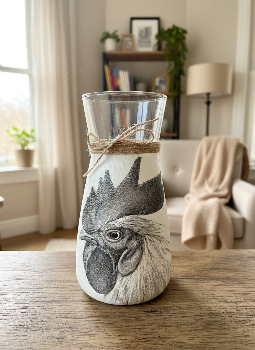 Chicken Vase