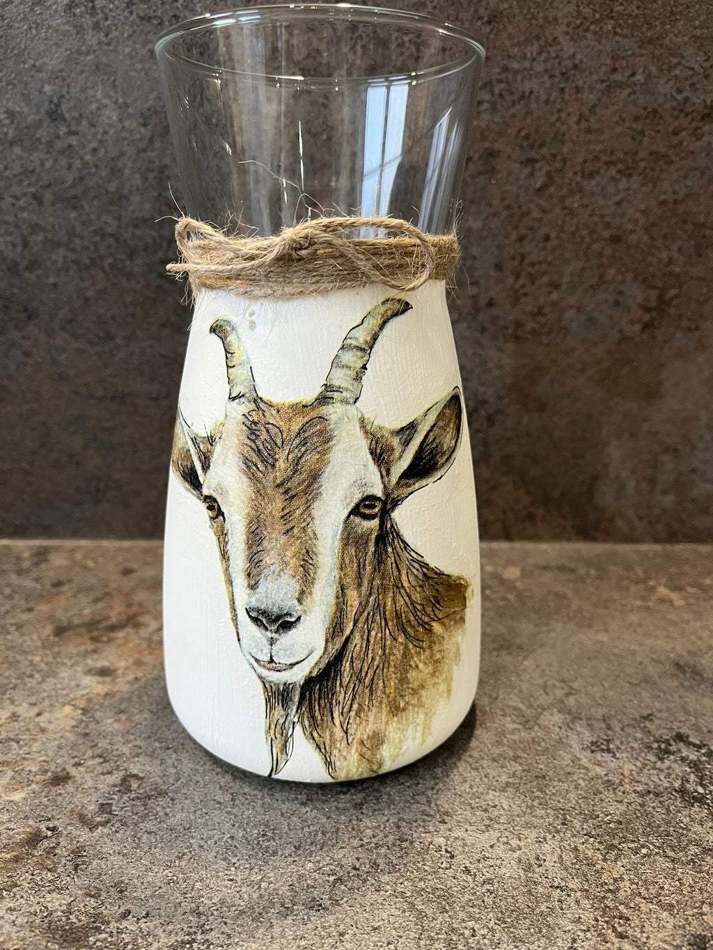 Goat Vase