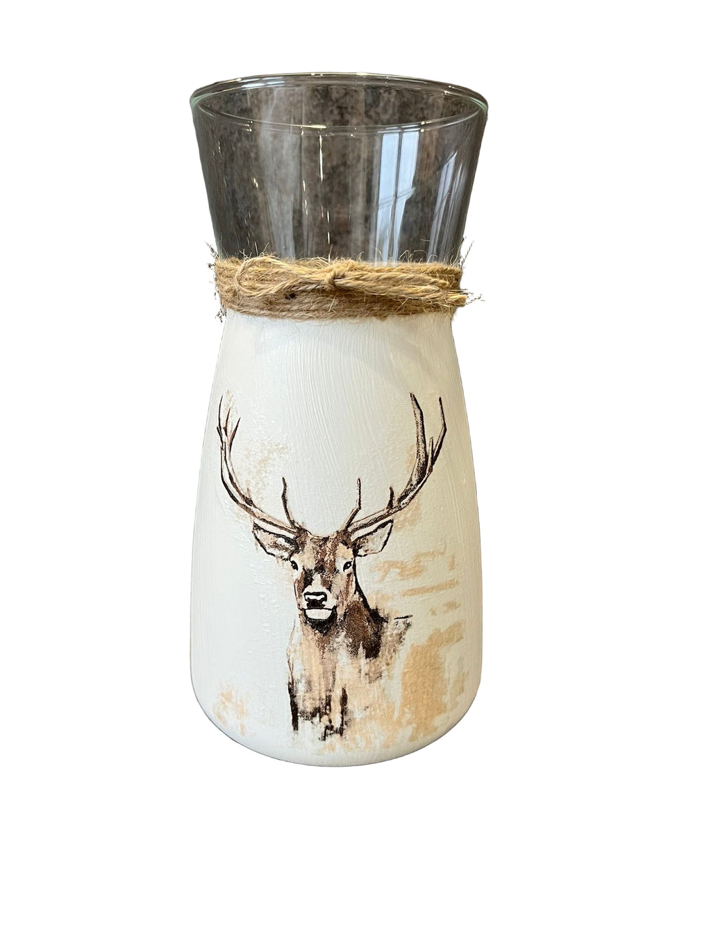 Brown Stag Vase