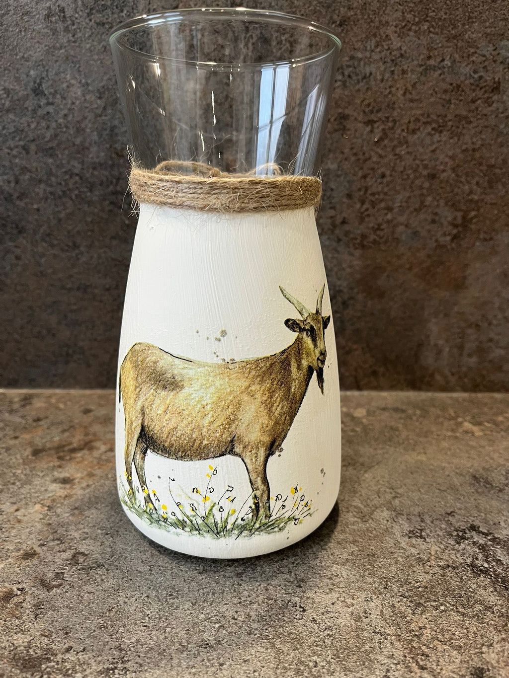 Goat Vase