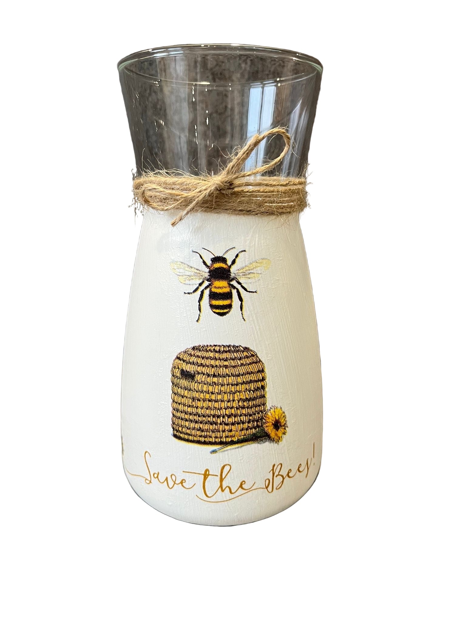 Save The Bees Vase