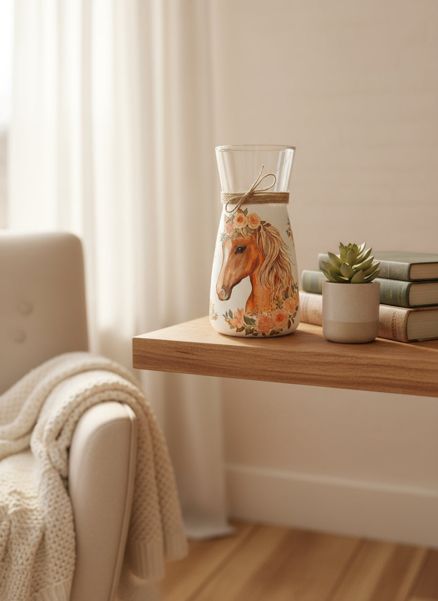 Horse Vase
